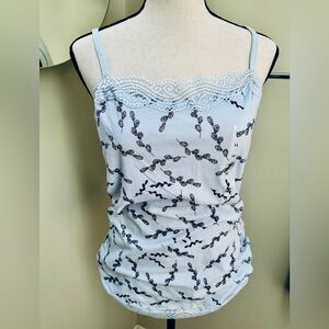 New With Tag, Ann Taylor baby blue camisole, size Medium